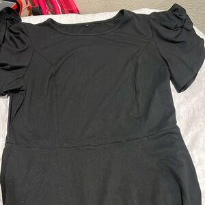 Shein Women’s Black Polyester Dress